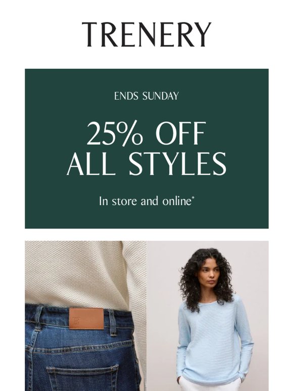 Signatures | 25% Off All Styles