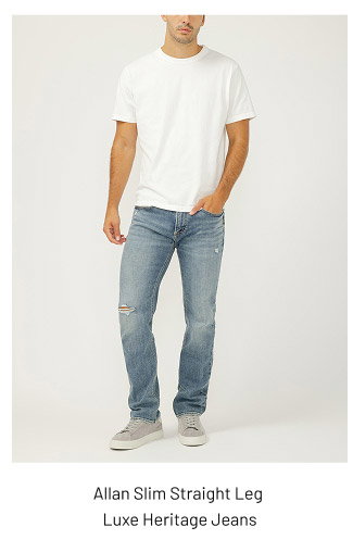 Allan Slim Straight Leg Luxe Heritage Jeans