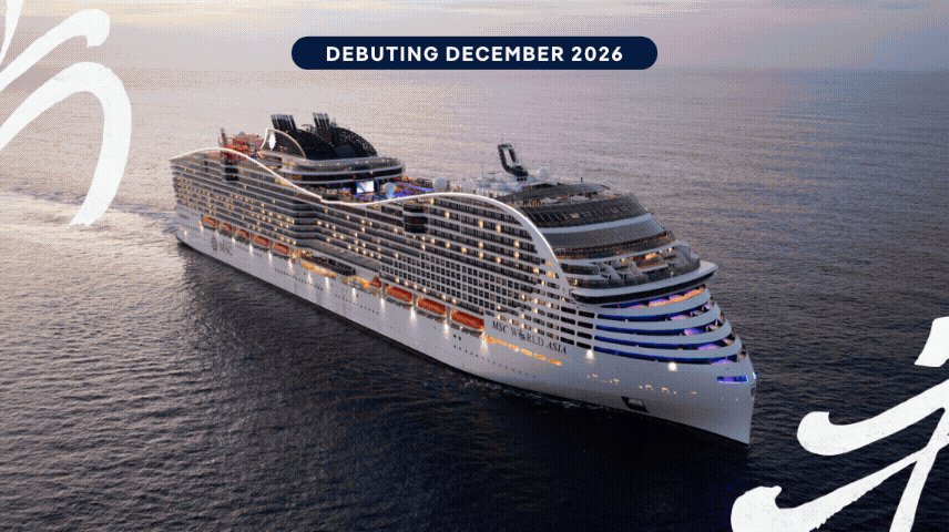 Debuting December 2026 – MSC World Asia – Click to View Cruises