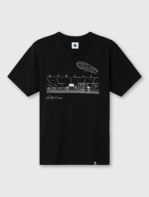 black stadium tee