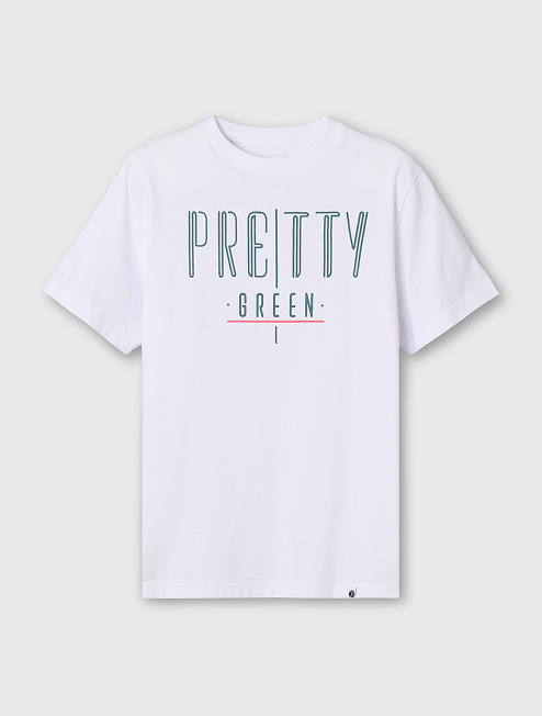 White outro tee