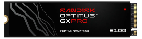 SANDISK Optimus™ GX PRO 8100 NVMe™ SSD