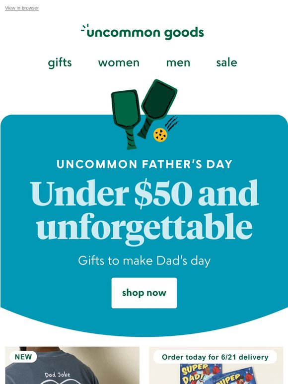 Under $50 finds for Dad