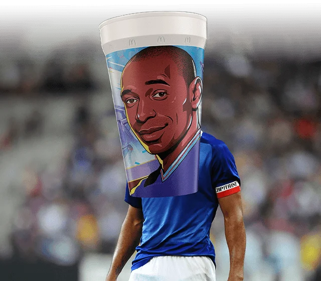 The Thierry Henry collectible cup