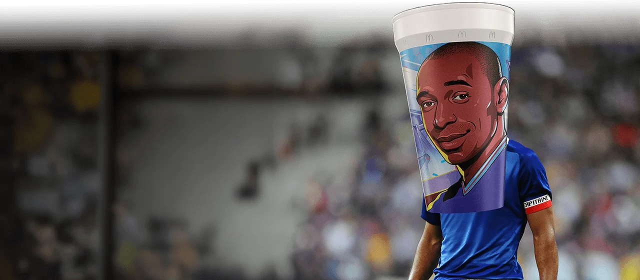 The Thierry Henry collectible cup