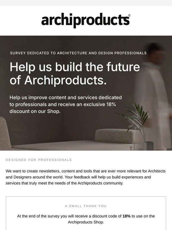 Your opinion is worth 18% off