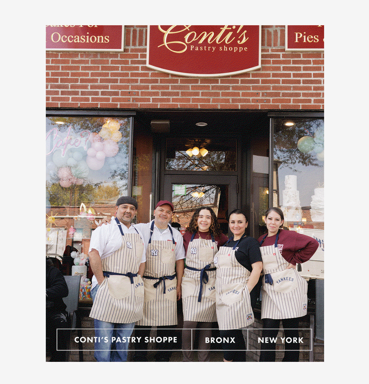 CONTI'S PASTRY SHOPPE | BRONX | NEW YORK