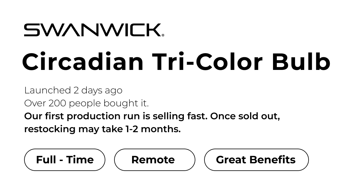 Circadian Tri-Color Bulb