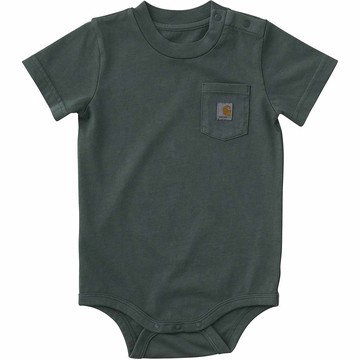 Boys' Short Sleeve Pocket Bodysuit (Baby)