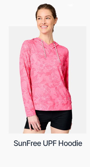 women's sunfree upf hoodie