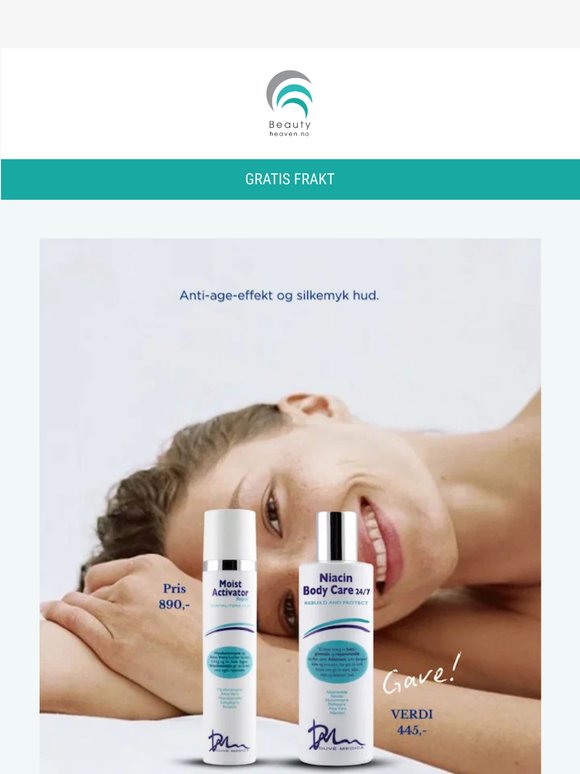 💙 Duve Medica: sommerens anti-age gavekampanje
