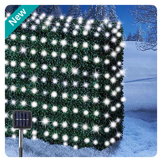 Solar LED Net Lights