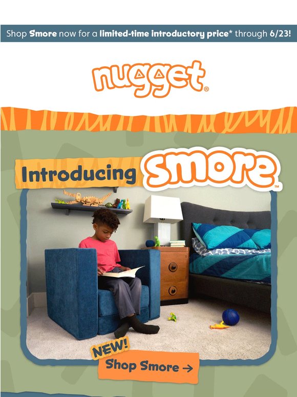 Nugget made a 🪑 for PLAY!