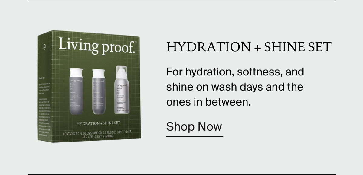 Perfect hair Day™ Hydration + Shine Set | For hydration, softness, and shine on wash days and the ones in between. | Shop Now