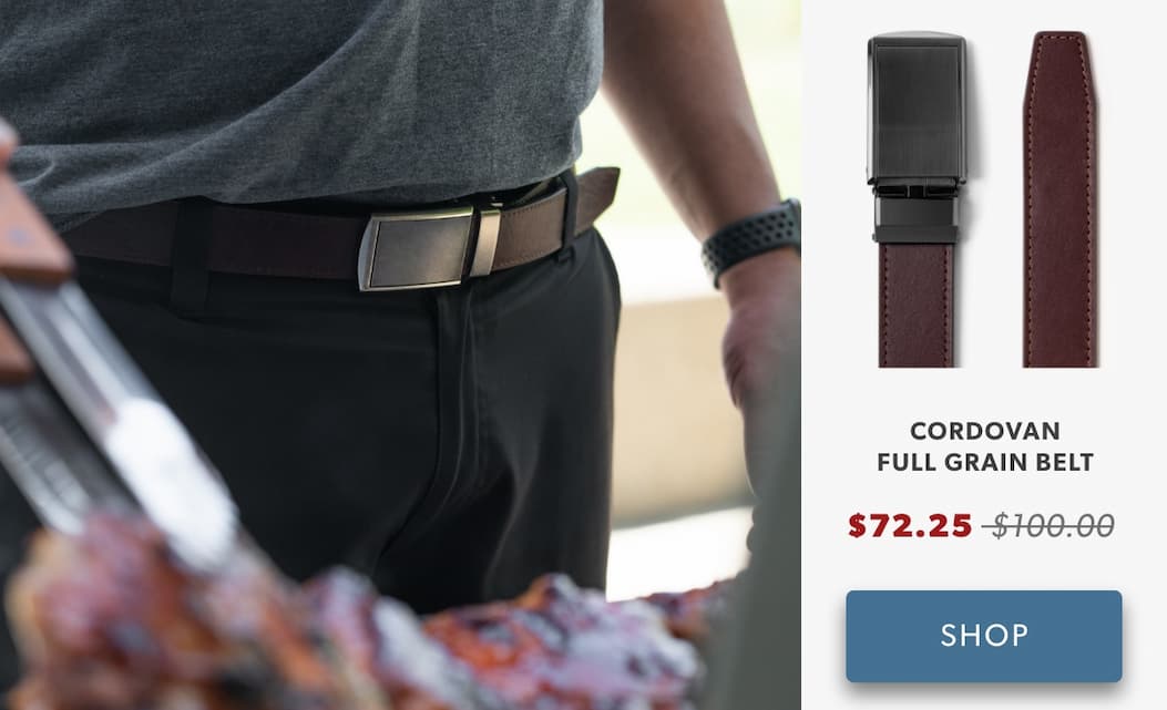 Shop Cordovan Full Grain Belt