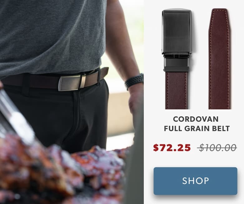 Shop Cordovan Full Grain Belt