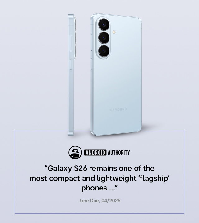 Everyday slimness, long-lasting battery