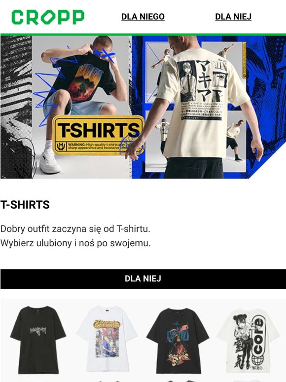 T-SHIRTS : Wybierz swój ulubiony 👕