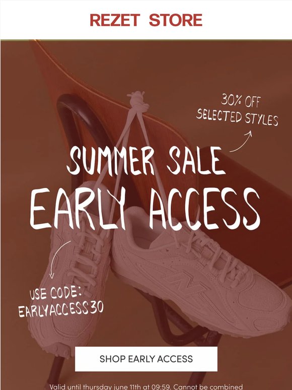 SUMMER SALE | Early Access starts now