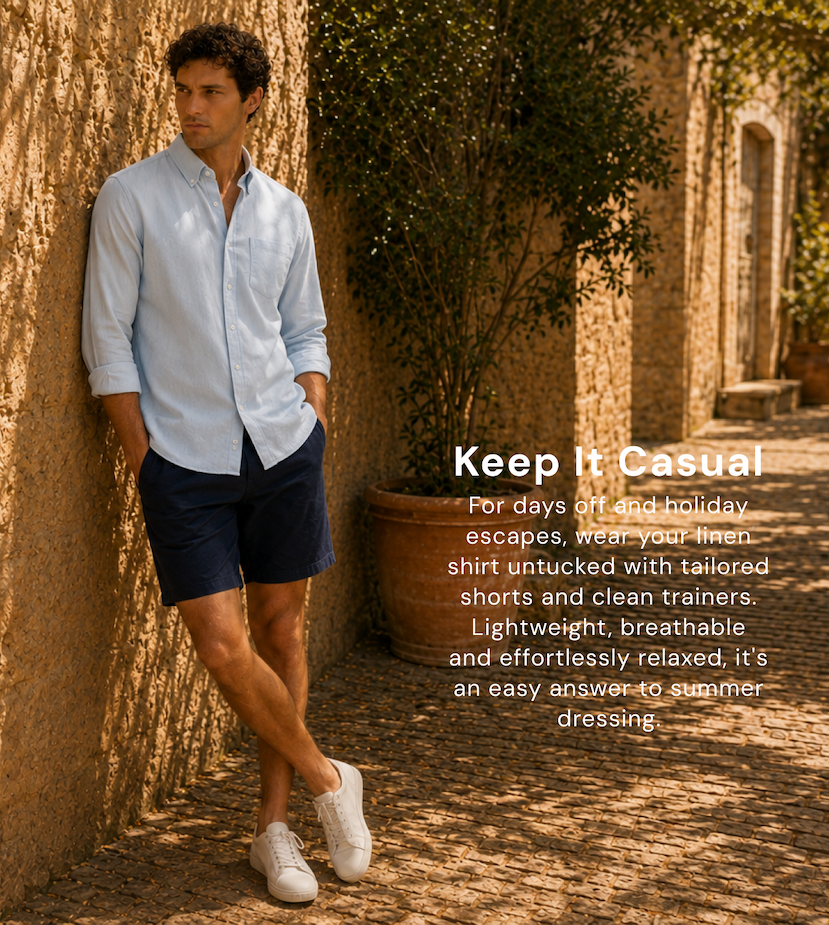 Linen Shirt Casual 