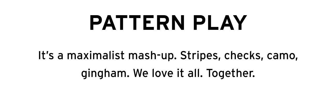 PATTERN PLAY