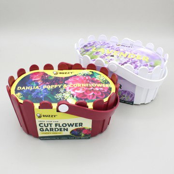 Buzzy Seeds Cut Flower and Herb Baskets