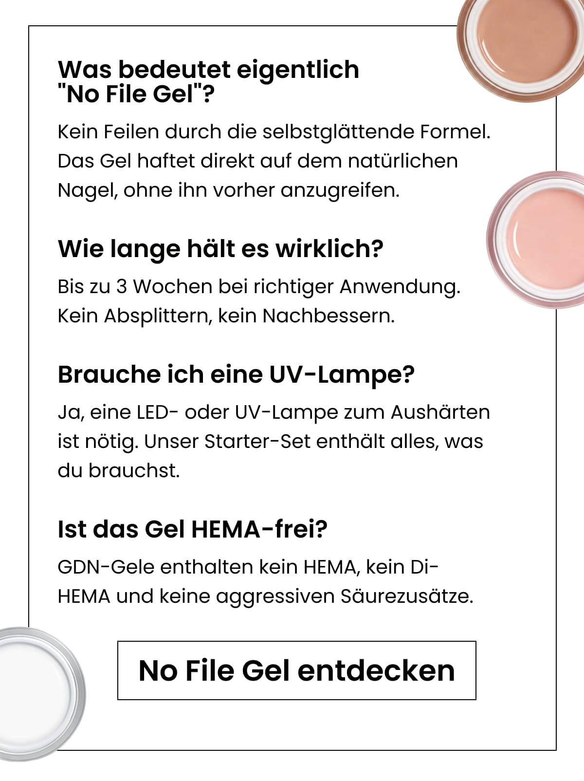 No File Gel entdecken