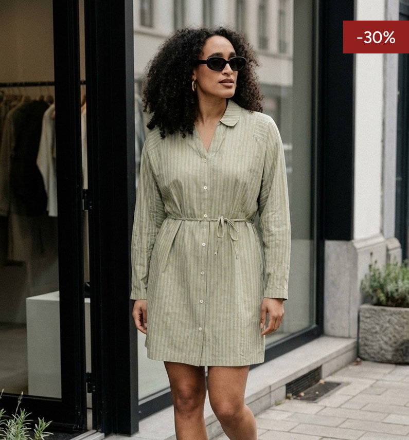Groene Modstrom mini kleed