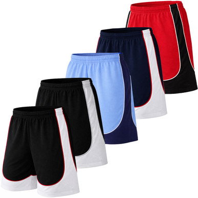 Men's Quick-Dry Mesh Training Shorts (5-Pack)