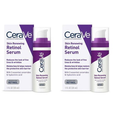 CeraVe Skin Renewing Retinol Serum (2-Pack)