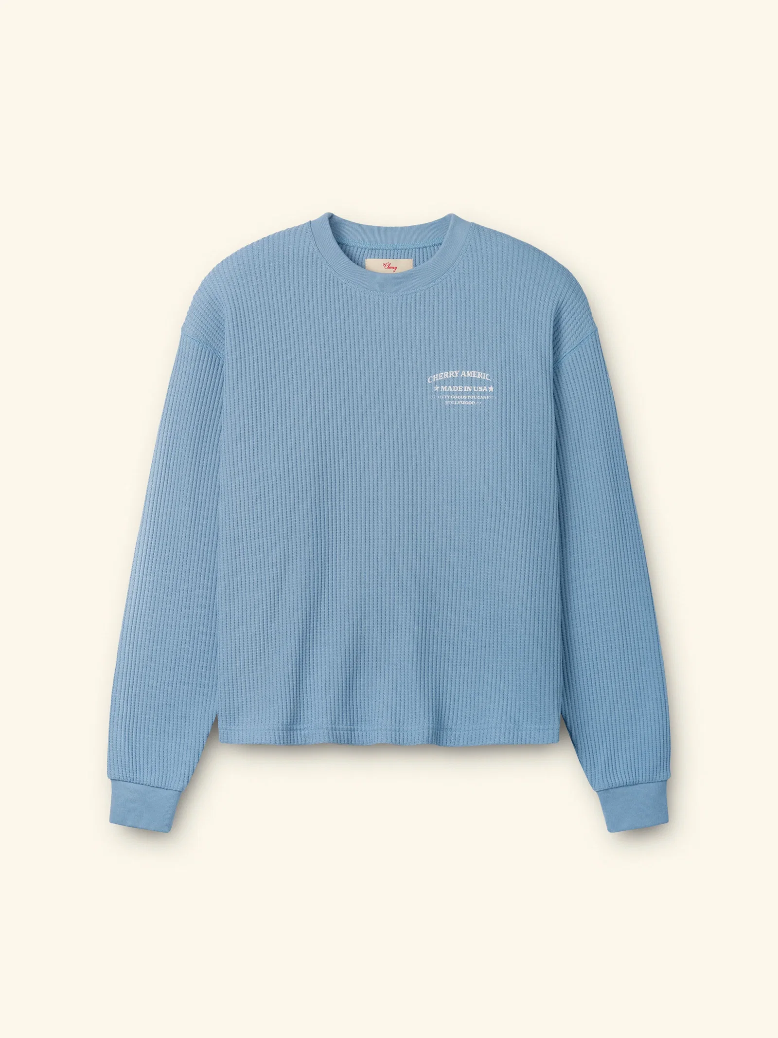 Image of Ranchwear Boxy Thermal (Sky Blue)