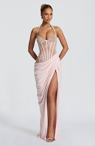 Bonita Maxi Dress - Blush