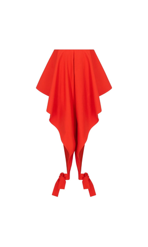Cotton panelled trousers