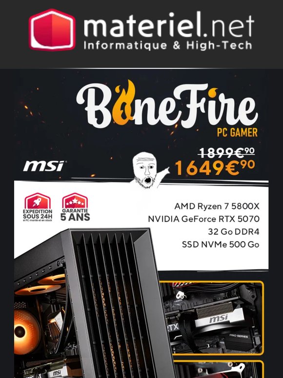 Il est beau et chaud ce PC !
