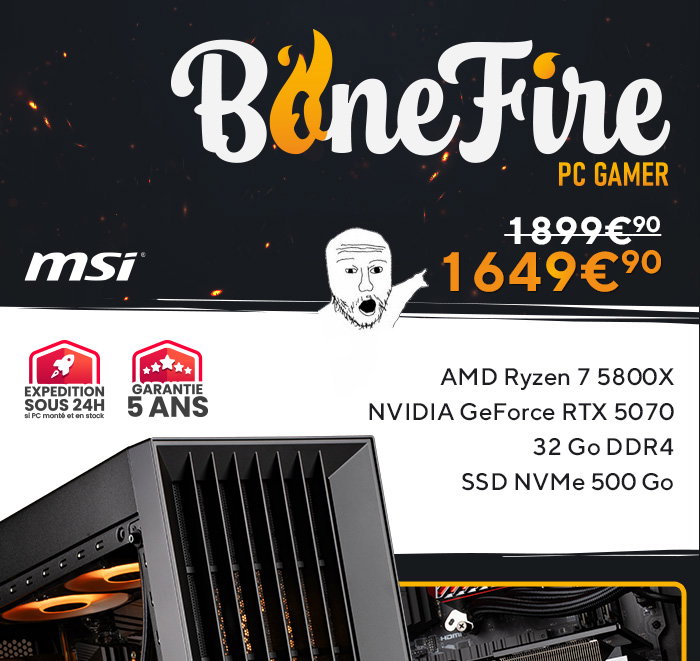 Découvrez le PC BoneFire !