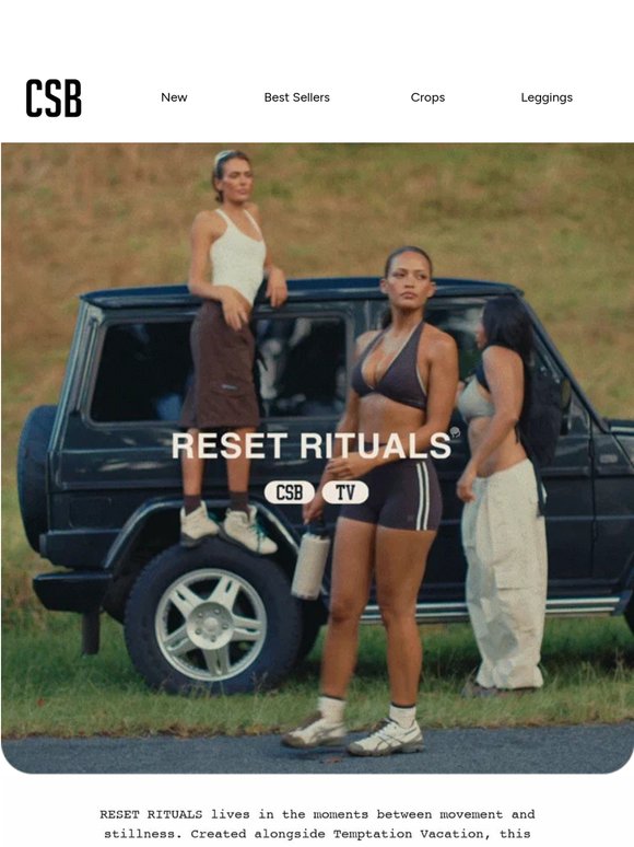 Just arrived: RESET RITUALS