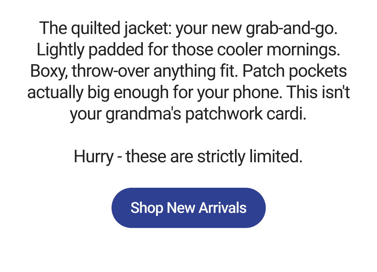 Shop New Arrivals