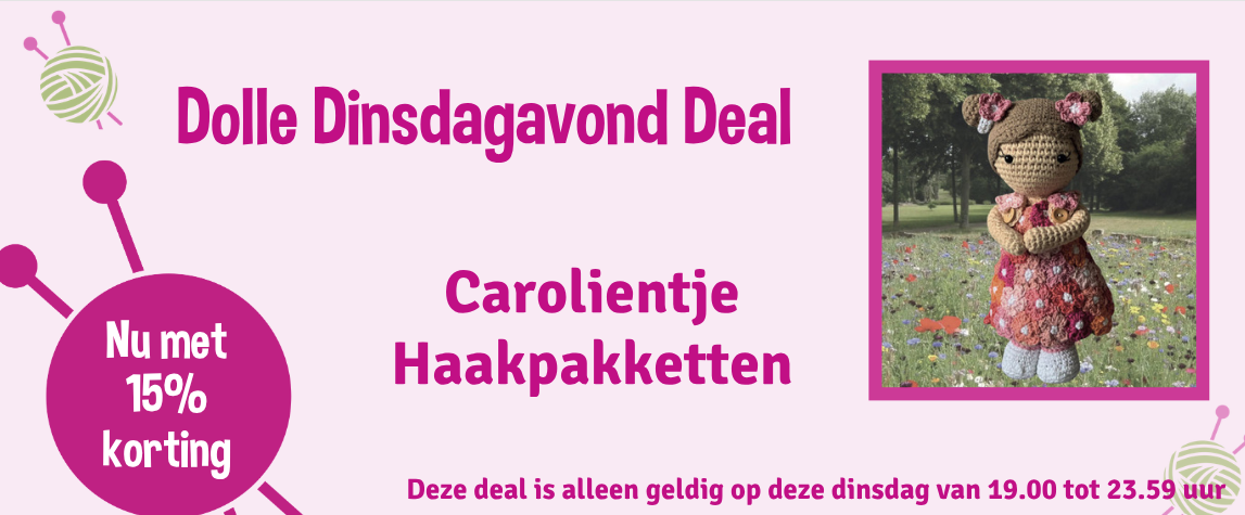 Dolle Dinsdagavond Deal: Carolientje - 15% korting