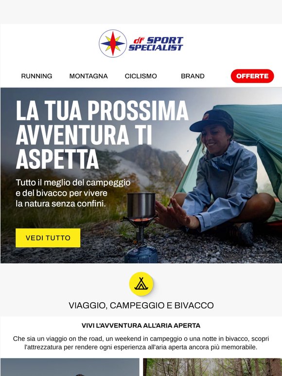 La tua prossima avventura ti aspetta ⛰️