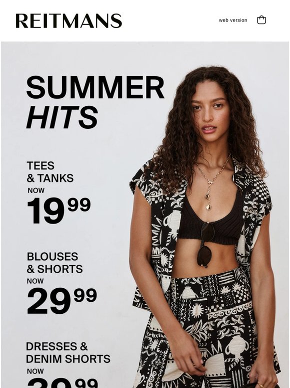 Summer Hits starting at $19.99