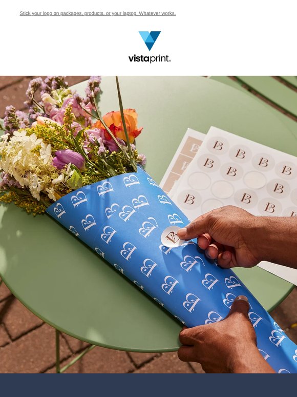 Peel, stick & brand 🌟 30% off sheet stickers