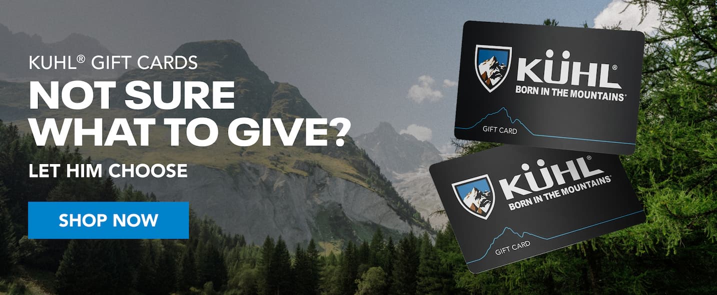 KUHL Gift Cards Not Sure What To Give?