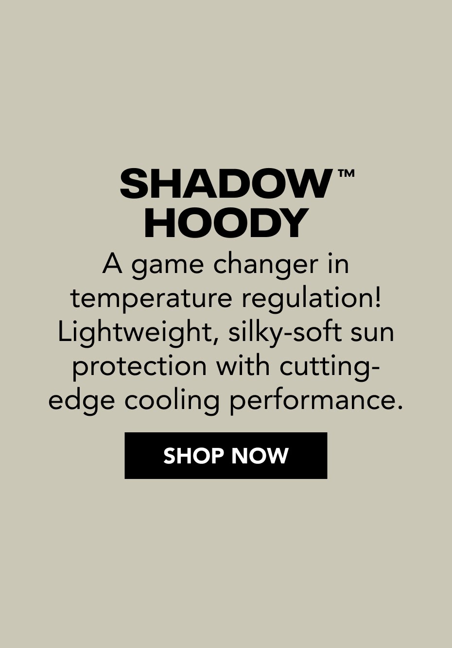 Men's Shadow Hoody. A game changer in temperature regulation!