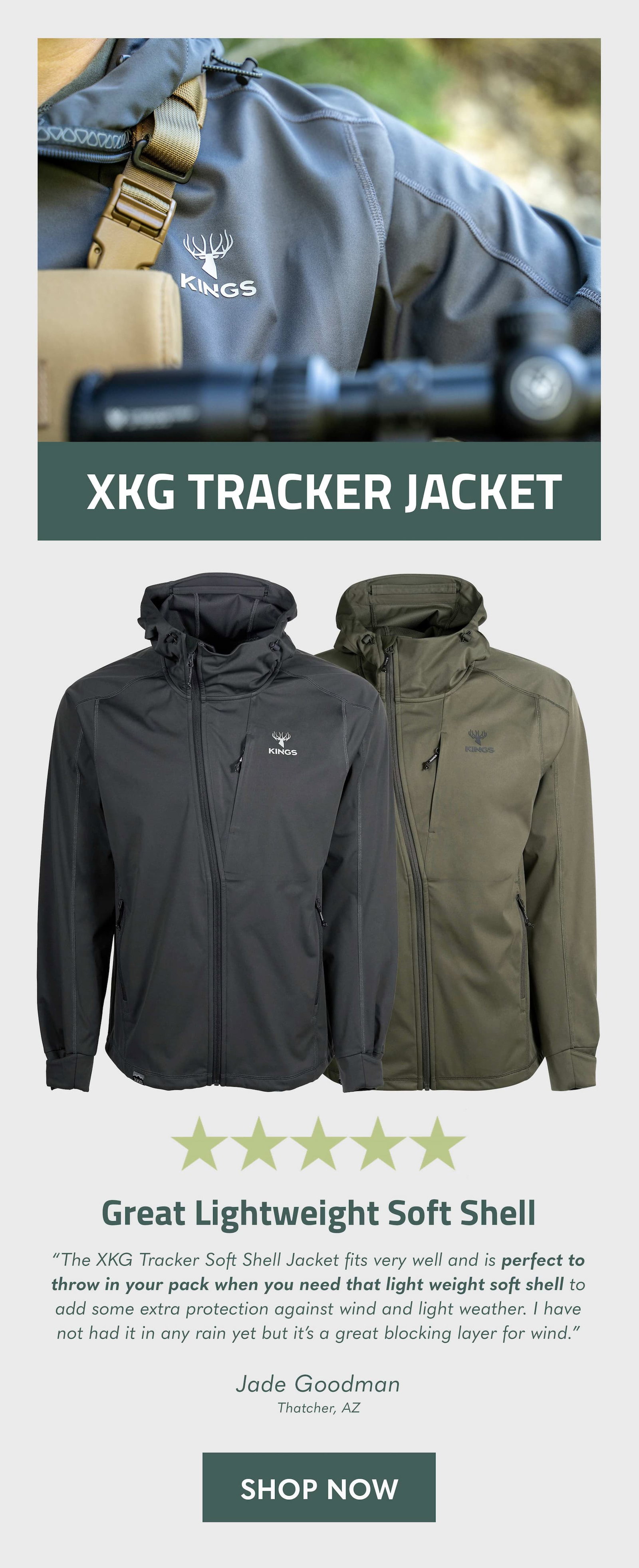XKG Tracker Soft Shell Jacket