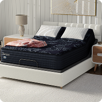 Sleepy's by Sealy Review:This mattress is so comfortable. Before I got it, I used to wake up with my back hurting but now I don’t. Very sturdy & amazing quality.