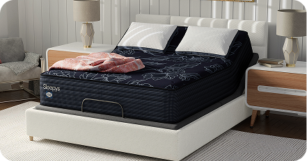 Sleepy's by Sealy Review:This mattress is so comfortable. Before I got it, I used to wake up with my back hurting but now I don’t. Very sturdy & amazing quality.