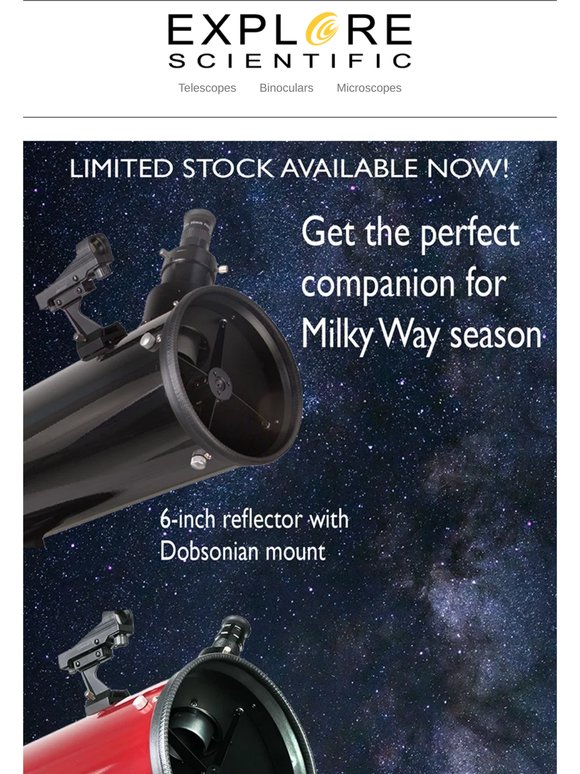 Go BIG for Milky Way season!