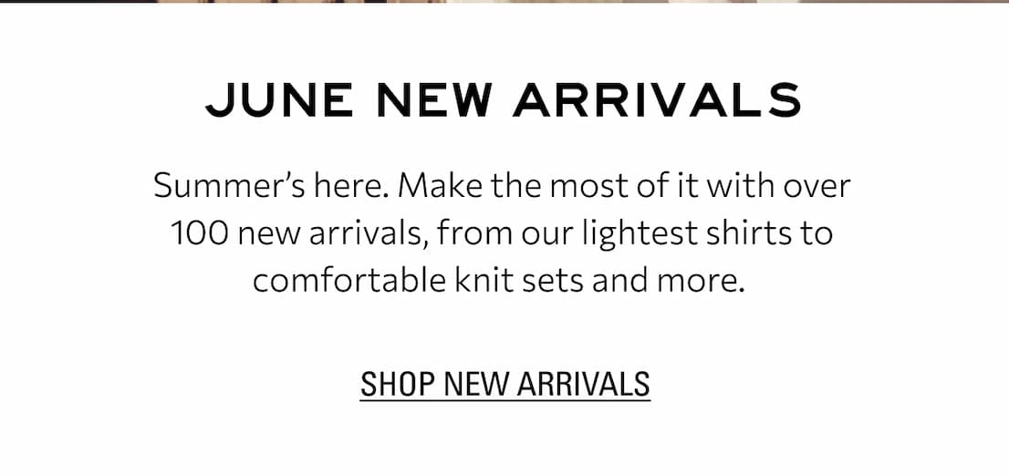 Shop New Arrivals