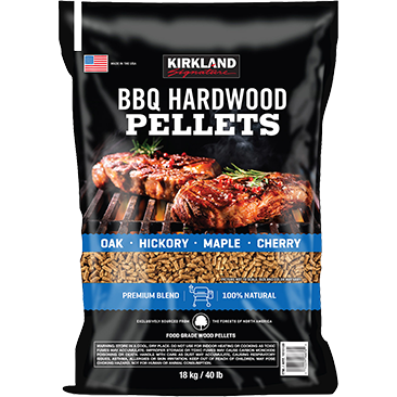 Kirkland Signature Premium Blend BBQ Hardwood Pellets, 40 lbs