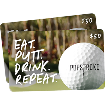 PopStroke - Two $50 eGift Cards